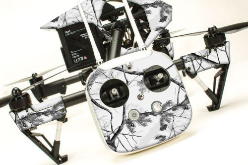 DJI Inspire RC Drone Skin Decal Kit - Blaze Camo 