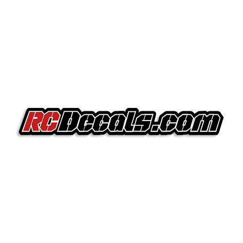 RCDecals.com Logo Decal rc decals, rc, radio controlled, decals, team associated, chassis protector decals, rc cars, rc truck, rc starter wand, rc graphics, rc graphic kits, drone, rc drone, drone decals, traxxas decals, rc stickers, flag decals, radio controlled car stickers, drone stickers, dji stickers, dji decals, losi decals, losi stickers