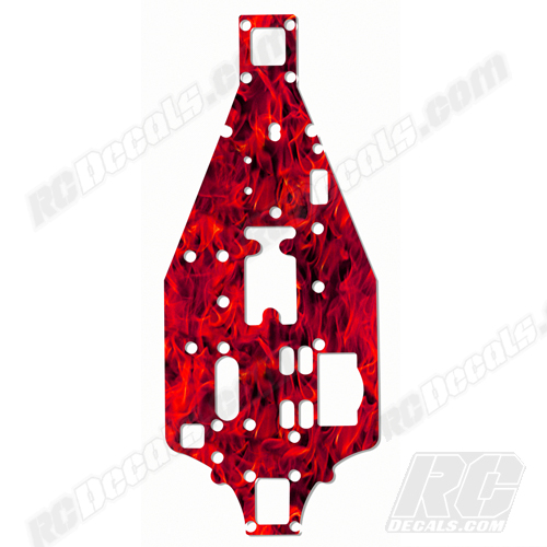 Traxxas 4-Tec RC Chassis Protector Decal - Flames (Any Color!) rc decals, rc, radio controlled, decals, team associated, chassis protector decals, rc cars, rc truck, rc starter wand, rc graphics, rc graphic kits, drone, rc drone, drone decals, traxxas decals, rc stickers, flag decals, radio controlled car stickers, drone stickers, dji stickers, dji decals, losi decals, losi stickers