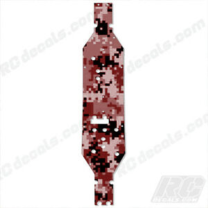 Axial EXO Terra Buggy Chassis Protector (1/10) - Camo Digi Red  
