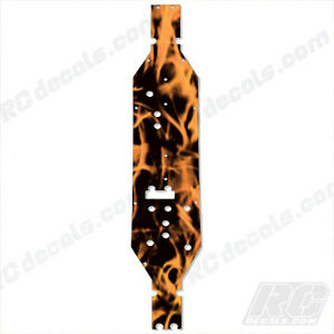 Axial EXO Terra Buggy Chassis Protector (1/10) - Orange Flames 