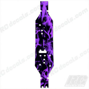 Axial EXO Terra Buggy Chassis Protector (1/10) - Purple Flames 