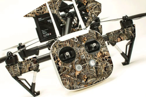 DJI Inspire RC Drone Skin Decal Kit - Real Tree Max 4 
