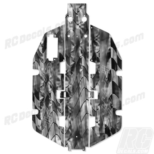 Traxxas Slash 2x2 Chassis Protector Decal RC - Checkered 007 rc decals, rc, radio controlled, realtree blaze camoflauge, decals, team associated, 2wd, 4wd, 2x2, 4x4, chassis protector decals, rc cars, rc truck, rc starter wand, rc graphics, rc graphic kits, drone, rc drone, drone decals, traxxas decals, rc stickers, flag decals, radio controlled car stickers, drone stickers, dji stickers, dji decals, losi decals, losi stickers