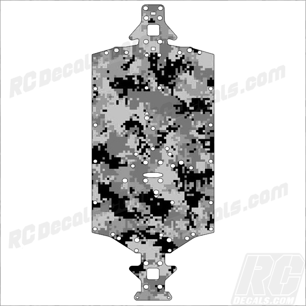 Arrma Felony Chassis Protector - Digital Camo decals, decal kit, decal, skin, graphic, graphics, arma