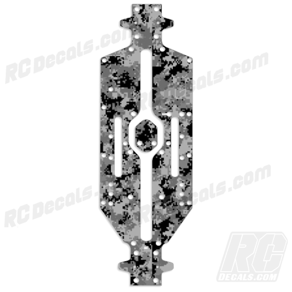 Arrma Kraton 8S 1/5 Scale Chassis Protector #AR110002 - Digi Camo decal, wrap, sticker, protection