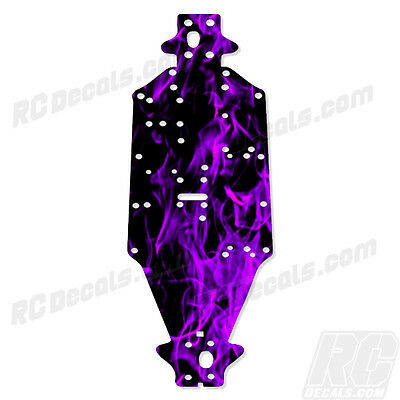 Arrma Outcast 6S BLX (V2) & Notorious Chassis Protector - Purple Flames #AR320188 